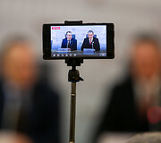 N.Puteikio ir A.Juozaičio spaudos konferencija LR Seime
