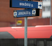 Jeruzalės ir Bra&scaron;kių gatvių sankirta Vilniuje