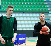 Laurynas Birutis ir Donatas Motiejūnas