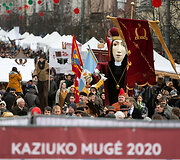 Tradicinė Kaziuko mugės atidarymo eisena