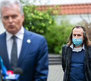 Gitanas Nausėda, Oskaras Kor&scaron;unovas