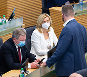 Rita Tama&scaron;unienė ir Andrius Mazuronis