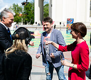 Gitanas Nausėda, Laurynas &Scaron;e&scaron;kus, Monika Garbačiauskaitė-Budrienė