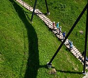 Vaizdas nuo Zarasų apžvalgos rato