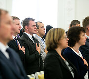 Valstybės apdovanojimų įteikimo ceremonija