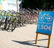Dviračių nuoma Palangoje