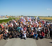 &bdquo;Aurum 1006 km lenktynių&ldquo; akimirkos prie&scaron; startą
