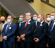 Vyriausiosios rinkimų komisijos organizuojamas politinių partijų rinkimų numerių traukimas