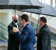 Mateuszas Morawieckis ir Saulius Skvernelis