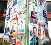 Rinkiminiai plakatai Molėtuose