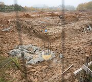 Sandelių statybų darbai &Scaron;alnų gatvėje Avižieniuose