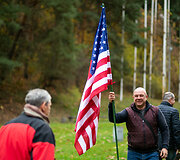JAV prezidento Donaldo Trumpo palaikymo akcija Vilniuje