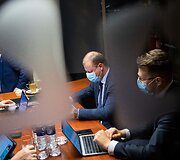 Ramūnas Karbauskis, Saulius Skvernelis, Lukas Savickas