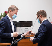 Remigijus &Scaron;ima&scaron;ius ir Vytautas Budreika