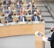 Seime teikiama Nidos Grunskienės kandidatūra į Lietuvos Respublikos generalinės prokurorės postą