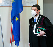 Bylos nagrinėjimas Ukmergėje: teisėjas Dmitrijus Rancevas
