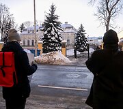 Lietuvos žurnalistų akcija palaikant Baltarusijoje sulaikytas žurnalistes
