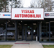 Autodetalių parduotuvė Visagine