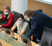 Radvilė Morkūnaitė-Mikulėnienė ir Kristijonas Barto&scaron;evičius