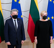 Thierry Bretonas ir Ingrida &Scaron;imonytė