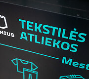 Tekstilės atliekų konteineris