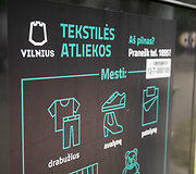 Tekstilės atliekų konteineris