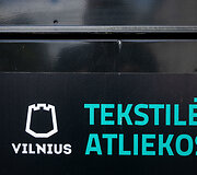Tekstilės atliekų konteineris