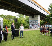 Iniciatyvos &bdquo;I&scaron;eik į kiemą&ldquo; pristatymas