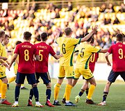 U21 Europos futbolo čempionato atranka: Lietuva &ndash; Ispanija