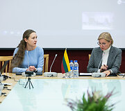 Evelina Gudzinskaitė ir Au&scaron;rinė Norkienė