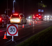 Naktinis kelių policijos reidas Vilniuje