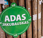 Ado Jakubausko politinė reklama