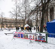 &bdquo;Lietuvos &scaron;eimų sąjūdžio&ldquo; protesto akcija prie Seimo