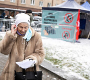 &bdquo;Lietuvos &scaron;eimų sąjūdžio&ldquo; protesto akcija prie Seimo