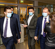 Lukas Savickas, Saulius Skvernelis