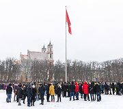 Neužmir&scaron;tuolių pievos &bdquo;sodinimas&ldquo; Luki&scaron;kių aik&scaron;tėje 