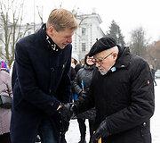 Remigijus &Scaron;ima&scaron;ius ir Vytautas Landsbergis