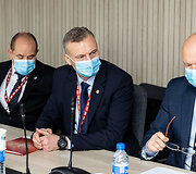 Kęstutis Blužas, Valentinas Mackevičius, Rymantas Mockevičius