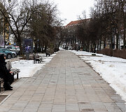 Vokiečių gatvė prie&scaron; rekonstrukciją