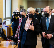 Ingrida &Scaron;imonytė ir Manfredas Weberis