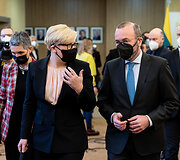 Ingrida &Scaron;imonytė ir Manfredas Weberis