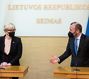 Ingrida &Scaron;imonytė ir Manfredas Weberis