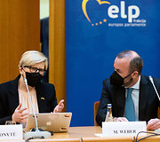 Ingrida &Scaron;imonytė ir Manfredas Weberis