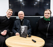 Linas Braukyla, Sigitas Tamkevičius, Bernadeta Mali&scaron;kaitė