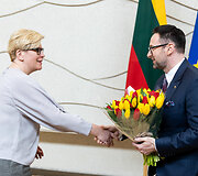 Ingrida &Scaron;imonytė ir Danielis Obajtekas