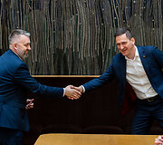 Michalas Rudnickis ir Dainius Kreivys