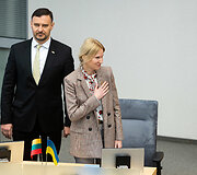 Petro Be&scaron;ta ir Olena Kondratiuk