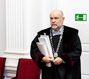 Teismo posėdis byloje dėl stambaus masto korupcijos Santaros klinikose