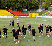 Lietuvos futbolo rinktinės treniruotė