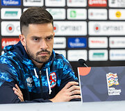 Liuksemburgo futbolo rinktinės spaudos konferencija